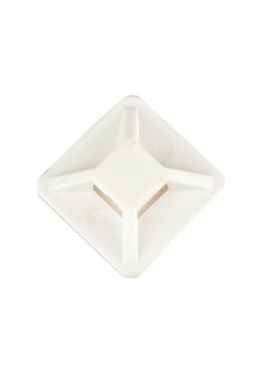 Çetsan Yapışkanlı Kroşe 28X28 Mm-100 Adet Kablo Bağı Kroşesi Yapı