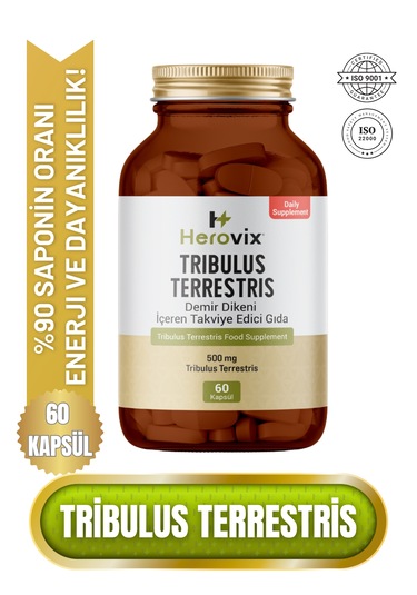 Tribulus Terrestis 500 Mg 60 Kapsül