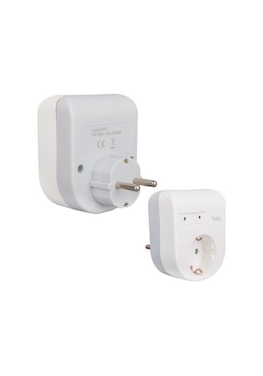 Vea Ve-22416 16 Amper - 3500 Watt Led Göstergeli Tekli Akım Korumalı Priz