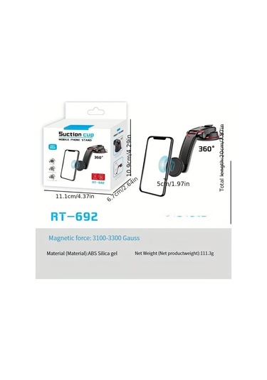 Apera Nr59 Mıknatıslı Araç İçi Telefon Tutucu