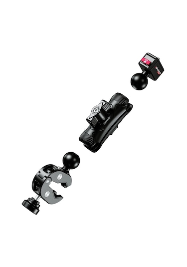 Kelepçe Bağlantılı 360 Aksiyon Kamera Tutucu Tak Çıkar Başlıklı