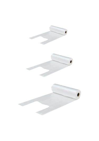 Rulo Poşet Hışır Market Manav Poşeti 200 Adet Orta Boy Orta Boy