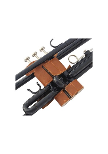 Homyl Trompet Kılıfı Taşınabilir Pu Deri Parçası Koruma