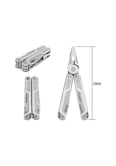 Workpro Wp382008 16 In 1 Çok Fonksiyonlu Profesyonel Pense Seti + Taşıma Kılıfı