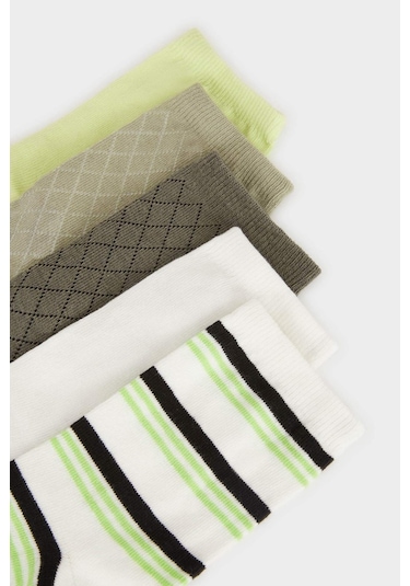 DeFacto Erkek Çocuk 5'li Pamuklu Uzun Çorap E5526A8NSKR1 DeFacto Erkek Çocuk 5'li Pamuklu Uzun Çorap E5526A8NSKR1