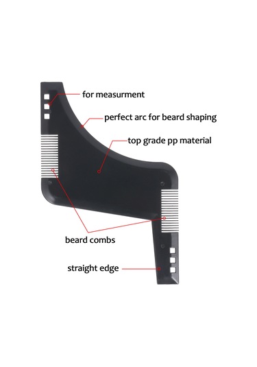 Moveevo Dahili Tarak + Silikon Bıçak Bileyici Sakal Şekillendirici Şablon & Bıçak Bileyici Tıraş Makinesi Uyumlu Sakal/yüz Bakım