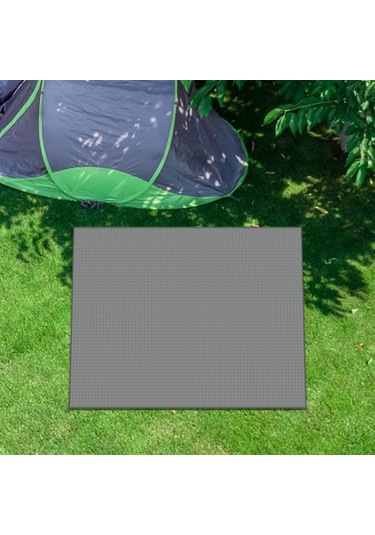 Suntek Plaj Battaniyesi Su Geçirmez Portatif Piknik Battaniyesi Koyu Gri