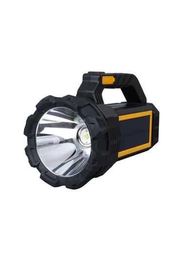 W5190 Solar Şarjlı El Feneri Uzun Mesafe Işıldak