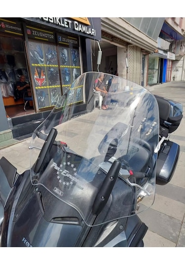 Honda Pan Europan St1300 Ön Cam Zeus 5mm Şeffaf