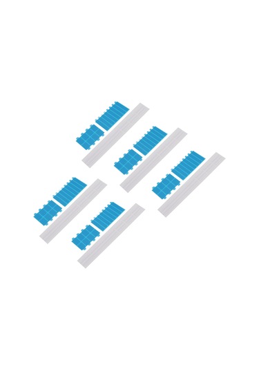 Lemestar Bilgisayar Ve Dizüstü İçin Gizlilik Ekranı Değişim Seti - Plastik Kaydırmalı Tutucular, 5 Adet Yapıştırıcı Şerit Ve 10 Adet Etiket