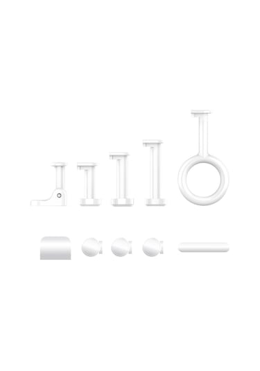 Geekyou Fingerbot Akıllı Robot Parçaları Seti: 5 Adet Değiştirilebilir Kollü + 2 Yastık Blok + 10 Çift Taraflı Bant