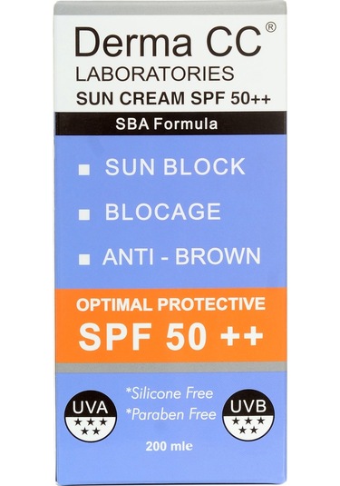 Derma Cc Sun Block Güneş Kremi SPF50++ 200 ML