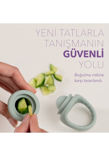 Mochi Pop Up Gıda Emziği Mint Mint