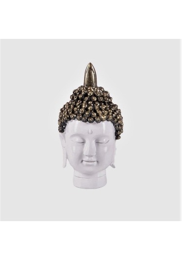 Shakyamuni Amitabha Buda Kafası Biblo 14 Cm