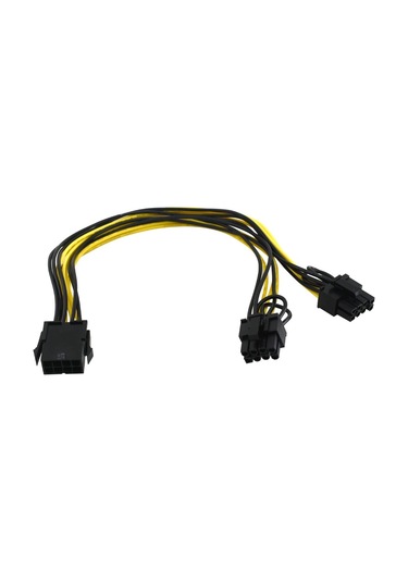 8 Pin 6+2 2 Güç Kaynaği Çoklayici Uzatici 4880A Ekran Karti Pci