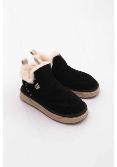 Guja 25k486 Kadın Ugg Bot Siyah