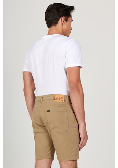 Lee Regular Fit Normal Kesim Normal Bel Bej Şort L78DJHCC75 Bej