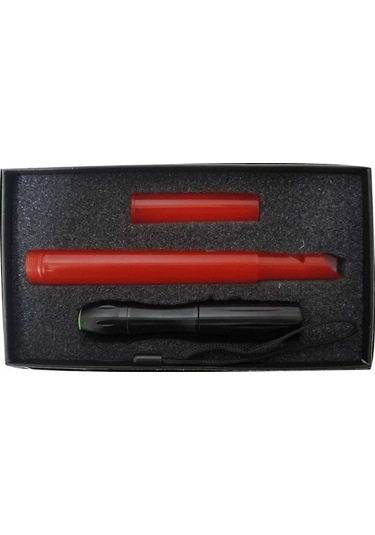 Düdüklü Deprem Uyarı Ve İkaz Feneri Bm-024 Siyah