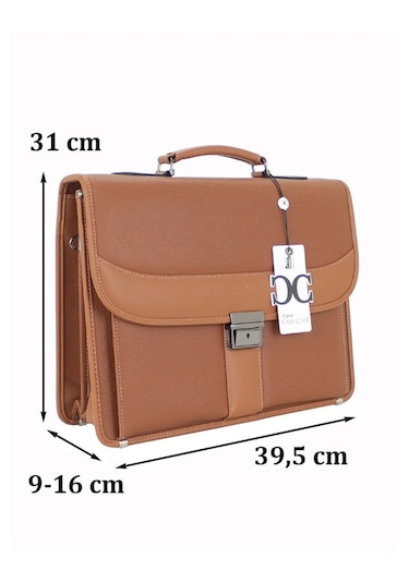 Case Club 2007 Evrak Notebook El Çantası 5 Bölmeli Şık Tasarım