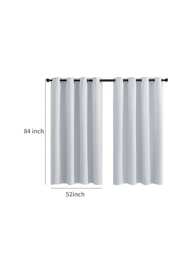 Vkemall Dayanıklı Su Geçirmez Poliester Perde, Tam Gizlilik Ve Güneş Engeli, Bahçe/ Havuz/ Veranda İçin, Tek Panel, 132x213 Cm