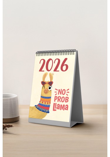 Lama Tasarım 2026 Masa Takvimi Pytktkv028