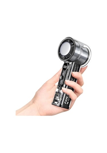 Sessiz Çalışan Taşınabilir Fan Dijital Göstergeli 100 Kademeli Hız Ayarı