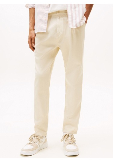 Tjm Isaac Lıght Coton Bej Erkek Pantolon-9181 Bej