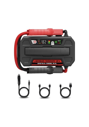 Lokithor J403hd 12v 10.000amp Li-polimer Akıllı Akü + + Led Lamba
