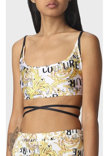 Versace Jeans Couture Bayan Top 74ham231 Js178 G03 Beyaz
