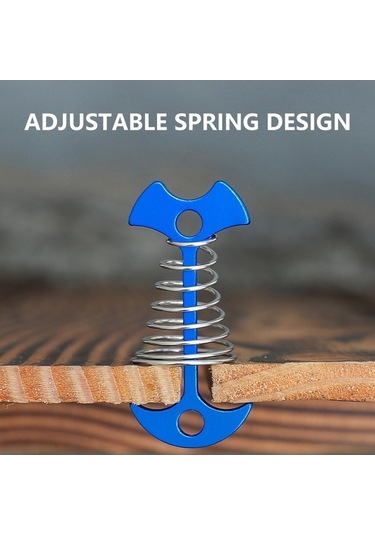 Trendooze Yaylı Siyah Kılçık Karabina İle Güverte D-şekilli Çivi Çapa Çadır Bahis At6546 Aotu Alüminyum Alaşımlı - Bq Siyah