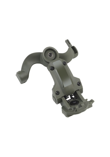 Vkemall Kask Kulaklık Rayı Montaj Aksesuarları Seti Gürültü Azaltma Taktik Kulaklık Rayı Yeşil