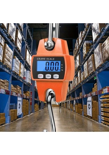 Motion003 Mavi Endüstriyel Dijital Kule Tartısı 300 Kg Kapasiteli Alüminyum Gövde 3 Aa Pil Dahil Bagaj Gıda Tartısı Mavi