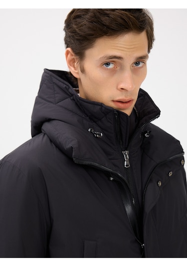 Karaca Erkek Kaban-siyah 114319001-07-56 120413 Siyah