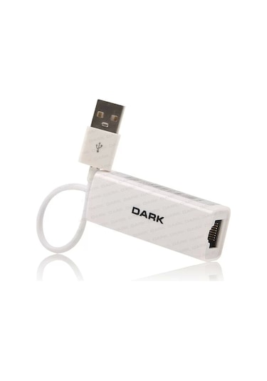 Dark DK-NT-U2LAN USB2.0 - 10/100Mbps  Ethernet Ağ Adaptörü