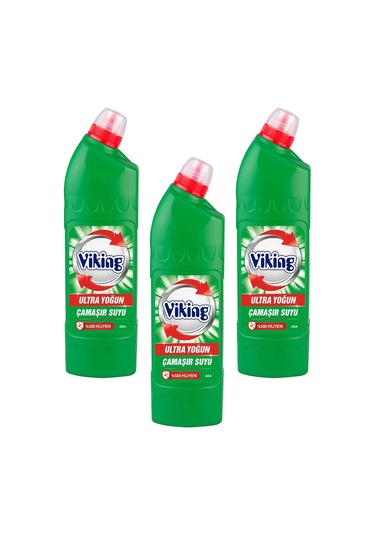 Viking Ultra Yoğun Çamaşır Suyu Ada 3 x 764 ML