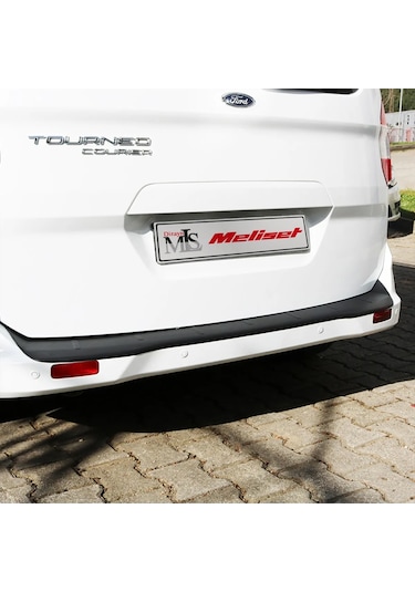 Ford Courier Mat Siyah Arka Tampon Eşiği Koruma 2014 Ve Sonrası