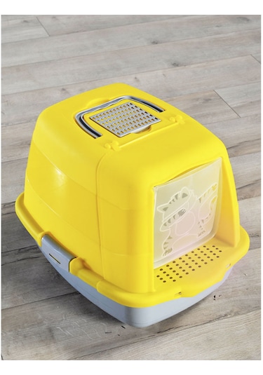 Renetic Kapalı Kedi Tuvaleti + Kürek