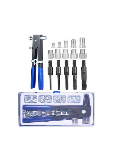 Gebibd Somunu Seti Perçin Mavi Alet Adet 86 - Ay