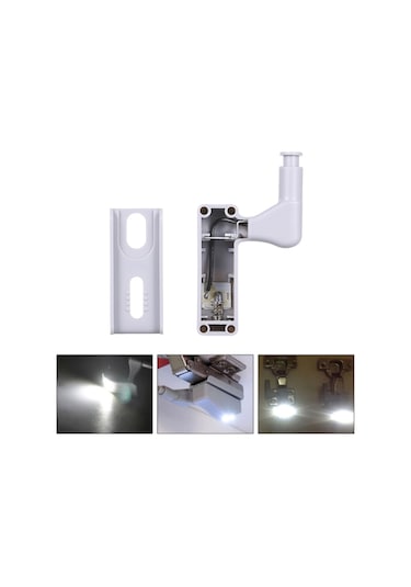 Hallow Mutfak Dolabı Led Sensör Sıcak Beyaz 10 Adet