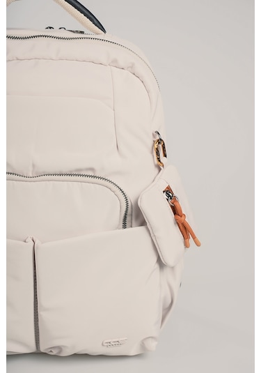 Ççs Kadın Sırt Çantası Ccs17752 Beyaz Beyaz