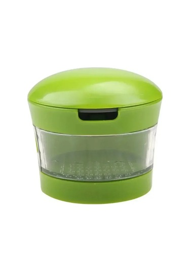 Liangmei 1 Adet Çok Fonksiyonlu Plastik Sarımsak Presi Baskı Yeşil