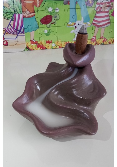 Gizemli Yol Şelale Tütsülük - Ugb02 Kahverengi