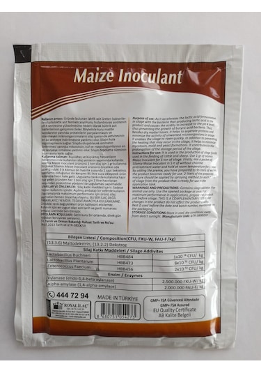 Silamix Maize İnoculant 50 gr Silaj inokulantı