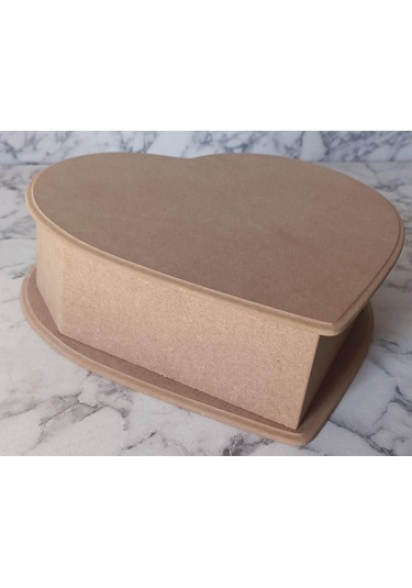 Hobi Adn Kalp Kutu Ahşap Mdf Ham Model El Yapım