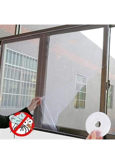 Büro Ev Ofis Yazlık İçin Çift Kanat Cam Pencere Kapı Sinekliği