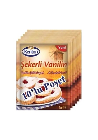 Şekerli Vanilin 10 Lu X5 Paket
