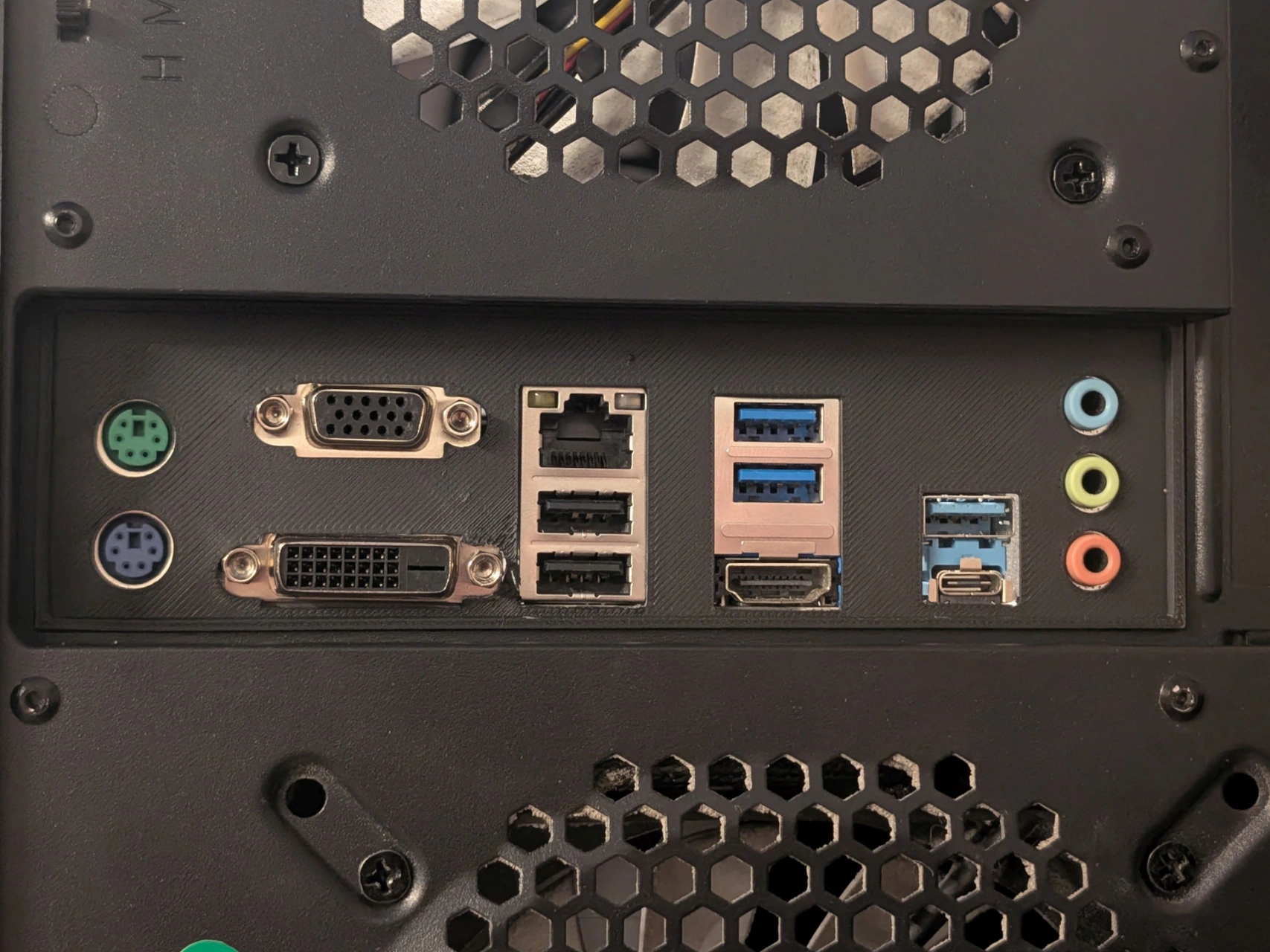 Msı B250m Pro Vdh Uyumlu Anakart Arka Aynası