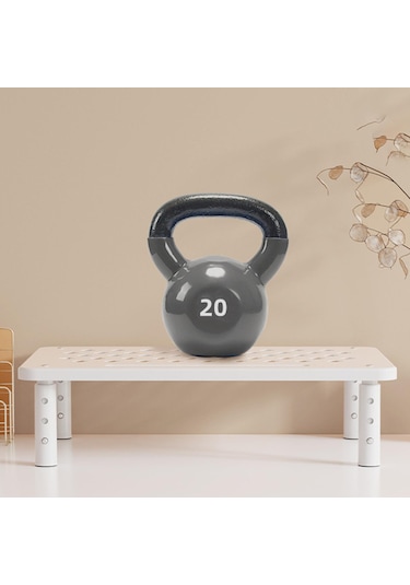 Homyl Metal Monitör Standı Yükseltici Dizüstü Beyaz