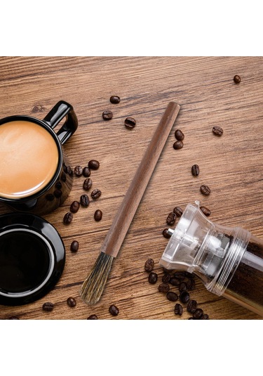 Suntek Kahve Değirmeni Makinesi Temizleme Kahverengi-18cm Kahverengi 18cm