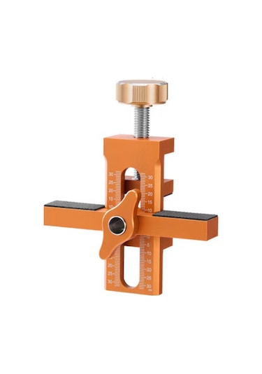 Yifomall Profesyonel Ahşap İşleri İçin 3 Matkaplı Ayarlanabilir Alüminyum Dolap Kapısı Montaj Kılavuzu